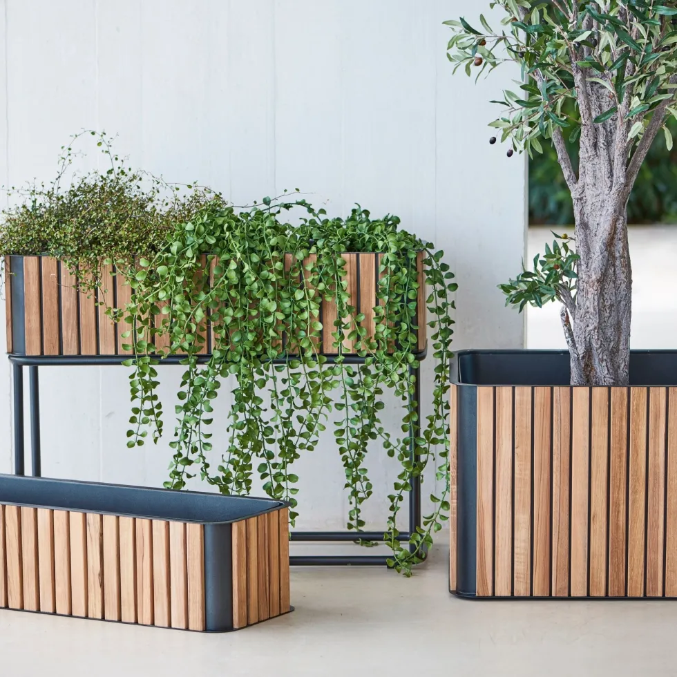Jardinière en aluminium Combine - Cane-Line