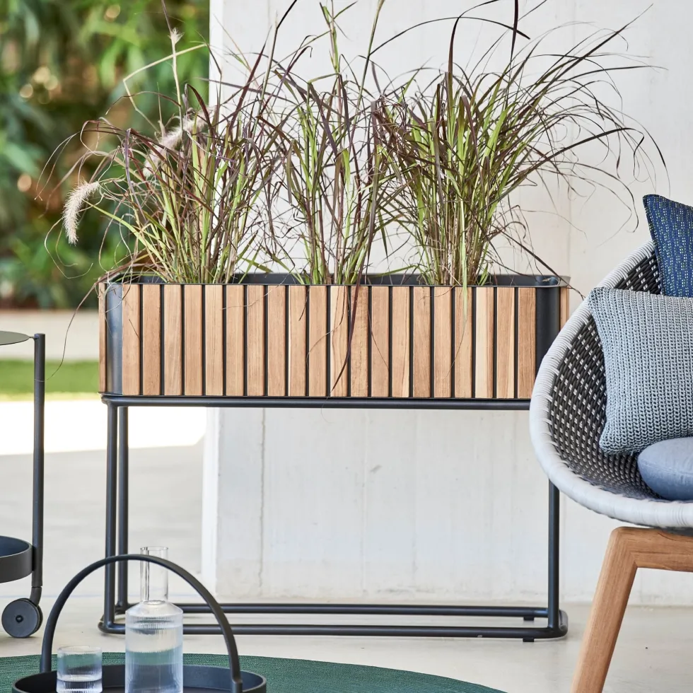 Jardinière en aluminium Combine - Cane-Line