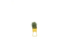Jardinière en aluminium moutarde 100x46x29cm Greens Mini - Maiori