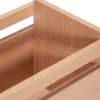 Jardinière en bois de chêne naturel 70x30x40cm Forma - Hübsch