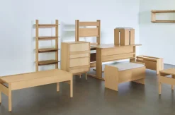 Jardinière en bois de chêne naturel 70x30x40cm Forma - Hübsch