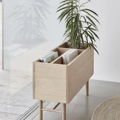 Jardinière en chêne naturel - Hübsch