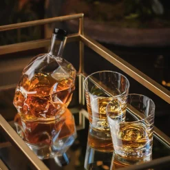 Jeu de 2 verres à whisky Memento Mori - Nude Glass