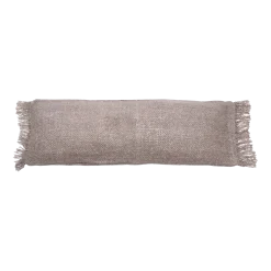 La housse de coussin Oh My Gee - Gris perle - 35X100 - Bazar Bizar