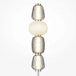 Lamapdaire en verre et métal chromé 165,5cm Pattern - Maytoni