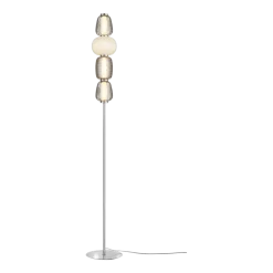 Lamapdaire en verre et métal chromé 165,5cm Pattern - Maytoni
