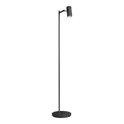 Lamapdaire modulable structure en métal noir 138cm Svart - Herstal