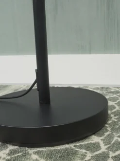Lampadaire 2 abats-jours en fer noir 162cm Bremen - It's about Romi