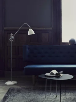 Lampadaire argenté en laiton 21 cm BL3 - Gubi