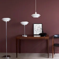 Lampadaire blanc mat DL31 - Dyberg Larsen