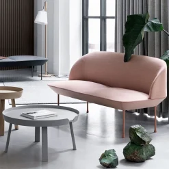 Lampadaire blanc Pull - Muuto