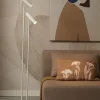 Lampadaire 2 bras en fer blanc 162cm Havana - It's about Romi