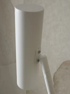Lampadaire 2 bras en fer blanc 162cm Havana - It's about Romi