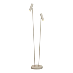 Lampadaire 2 bras en fer sable 162cm Havana - It's about Romi
