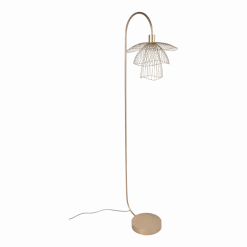 Lampadaire champagne Papillon - Forestier