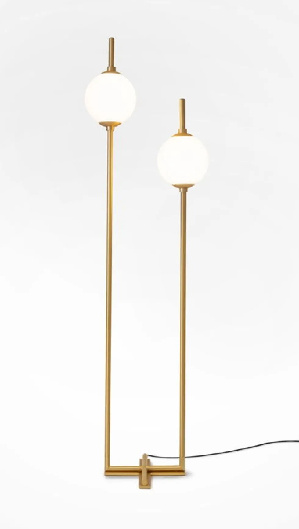 Lampadaire à deux pieds en métal laiton 150cm The Sixth Sense - Maytoni