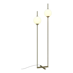 Lampadaire à deux pieds en métal laiton 150cm The Sixth Sense - Maytoni