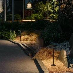 Lampadaire d'extérieur 44 cm noir Ginger - Marset
