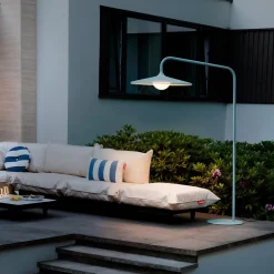 Lampadaire d'extérieur en aluminium vert 180x84x233cm Archigrande - Fatboy