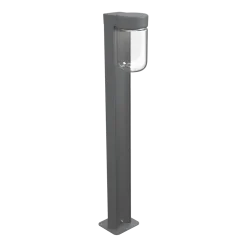 Lampadaire d'extérieur en métal graphite 94,7cm Bollard Moon - Belid