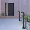 Lampadaire d'extérieur en métal noir 94,7cm Bollard Moon - Belid