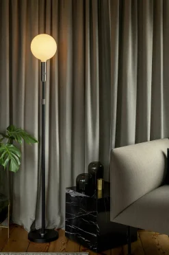 Lampadaire dimmable en acier noir 170 cm Poise - Tala