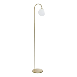 Lampadaire doré 136 cm Ballon - Herstal