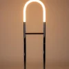 Lampadaire en acier chromé 135cm Arch - Zuiver
