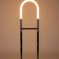 Lampadaire en acier chromé 135cm Arch - Zuiver