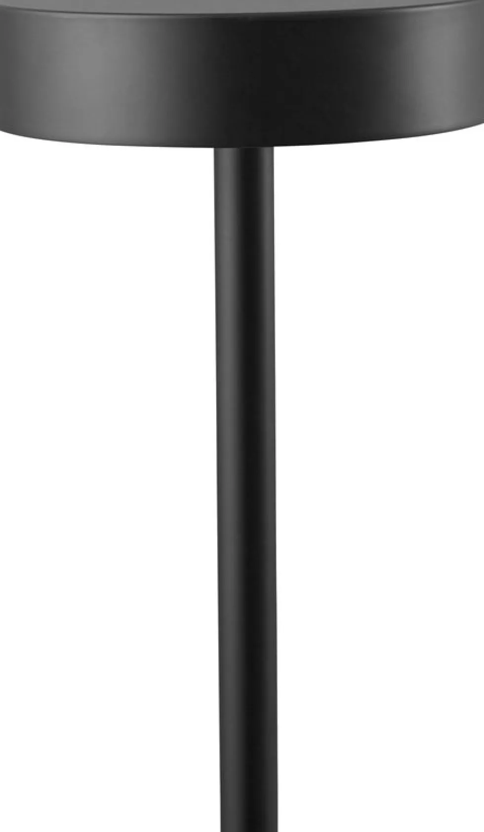 Lampadaire en acier et base en marbre noir 127 cm Grasil - AYTM