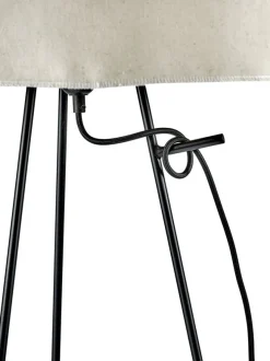 Lampadaire en acier noir et beige 60,5x173,5cm Nomad - Serax