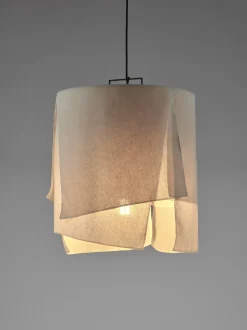 Lampadaire en acier noir et beige 46x35,5cm Nomad - Serax