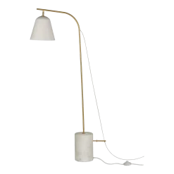 Lampadaire en aluminium blanc Line One - NORR11