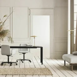 Lampadaire en aluminium gris Reflection - Bolia