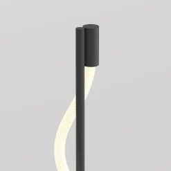 Lampadaire en aluminium noir 150cm Tau - Maytoni