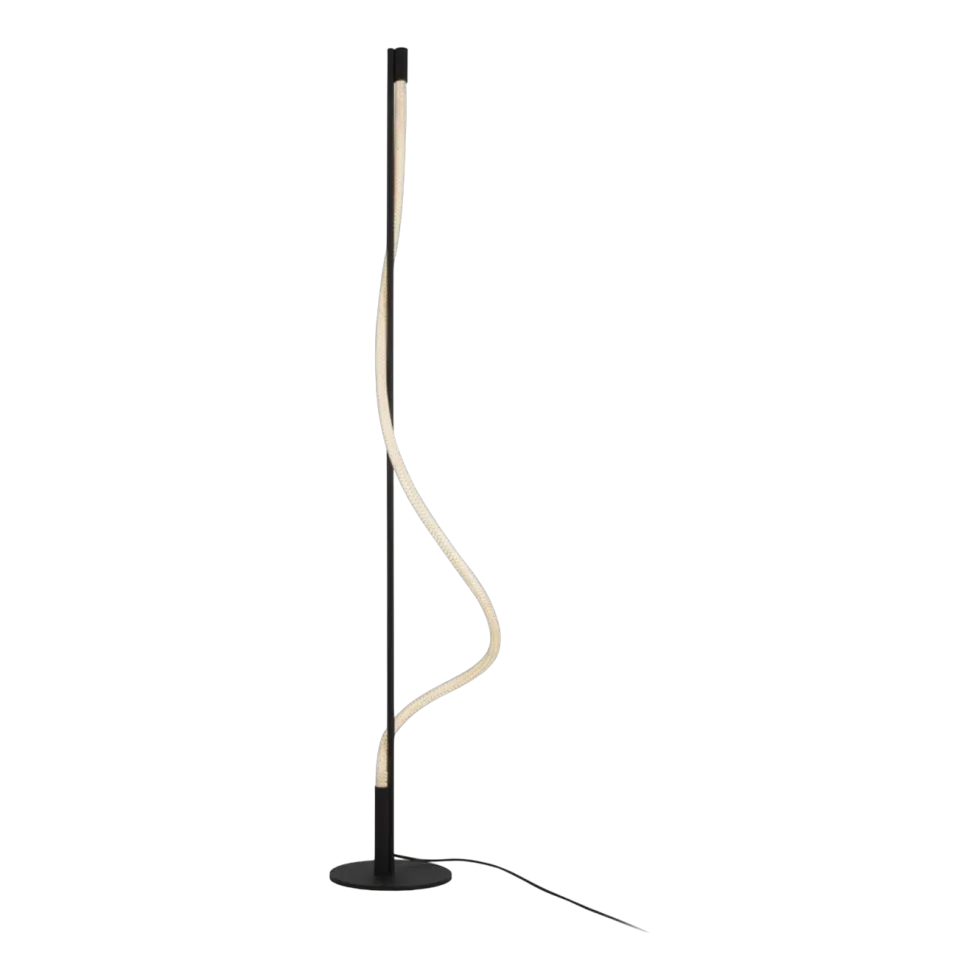 Lampadaire en aluminium noir 150cm Tau - Maytoni