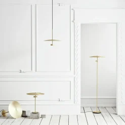 Lampadaire en aluminium noir mat Reflection - Bolia