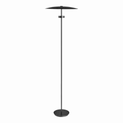 Lampadaire en aluminium noir mat Reflection - Bolia