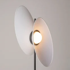 Lampadaire en aluminium noir 157x52cm Evolution - Maytoni