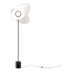 Lampadaire en aluminium noir 157x52cm Evolution - Maytoni