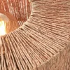 Lampadaire en bambou naturel avec abat-jour en bois naturel 125x30 cm Iguazu - Good & Mojo