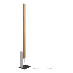 Lampadaire en bois blanc High Line - Marset