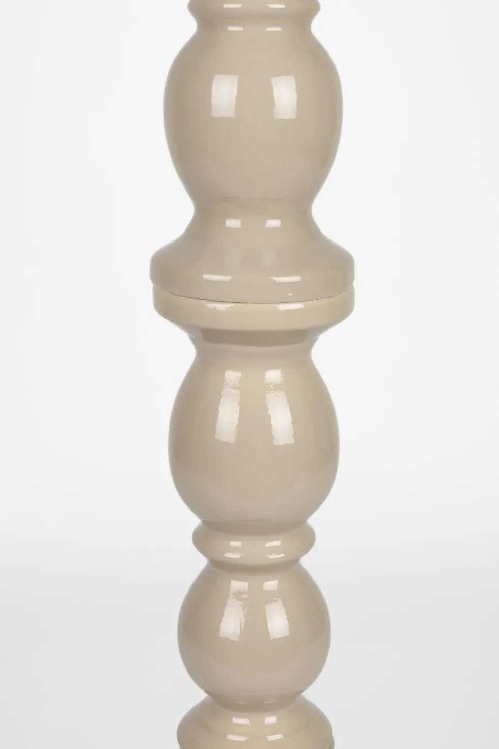 Lampadaire en céramique beige et tissu Brew - Zuiver