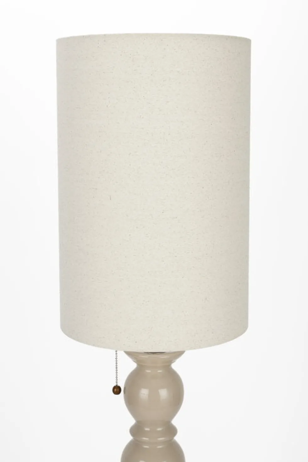 Lampadaire en céramique beige et tissu Brew - Zuiver