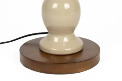 Lampadaire en céramique beige et tissu Brew - Zuiver