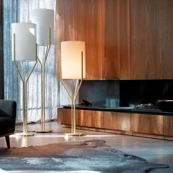 Lampadaire en laiton Arborescence L - CVL Luminaires