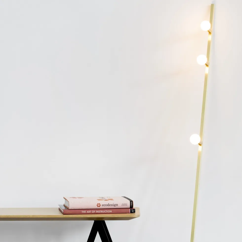 Lampadaire en laiton Dot - Lambert & Fils