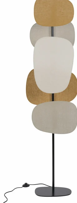 Lampadaire en lin 174 cm Screen 70's - Market set