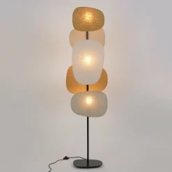 Lampadaire en lin 174 cm Screen 70's - Market set