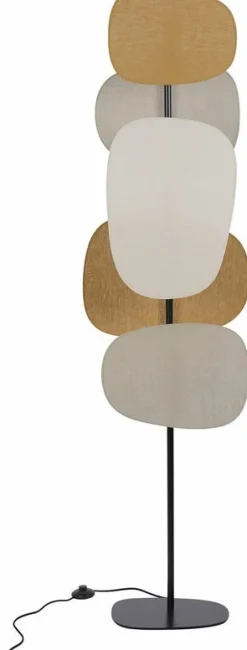 Lampadaire en lin 174 cm Screen 70's - Market set